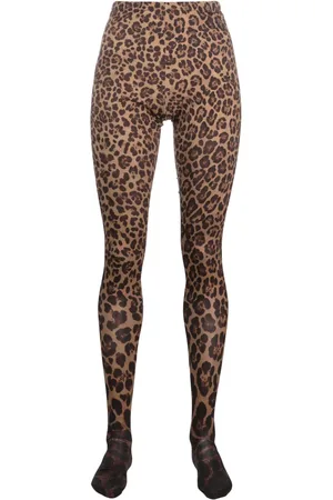 VALENTINO GARAVANI Strumpfhose mit Leoparden-Print