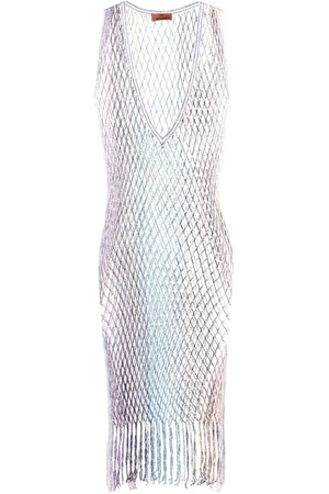 Missoni Kleid mit Metallic-Finish