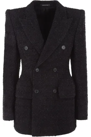 Balenciaga Hourglass Tweed-Blazer