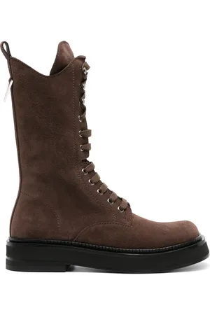 The Attico Stiefeletten mit eckiger Kappe