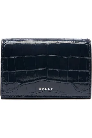 Bally Portemonnaie mit Kroko-Optik