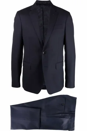 Etro Jacquard-Anzug mit Hahnentrittmuster