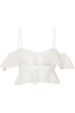 Isabel Marant Eliani Cropped-Top