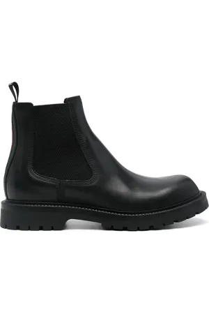 Gucci Stiefel mit Webstreifen