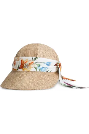 Dolce & Gabbana Sonnenhut mit Blumenband