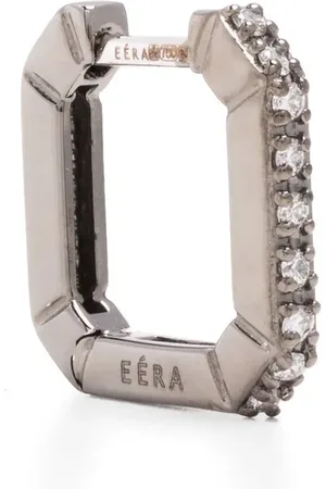 Eera 18kt Gold Candy Mini Kreolen mit Diamanten