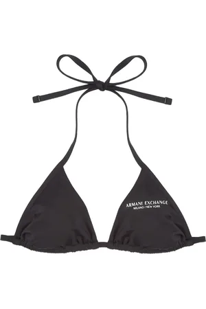 Armani Exchange Bikinioberteil mit Logo-Print