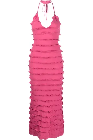 BLUMARINE Maxikleid mit Rüschen