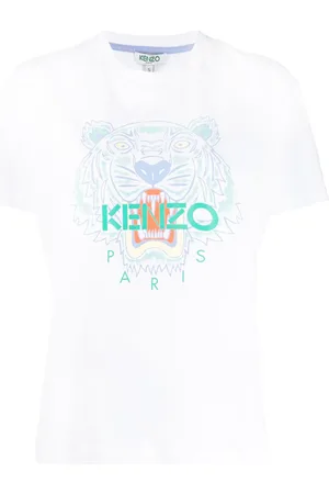Kenzo T-Shirt mit Tiger-Print