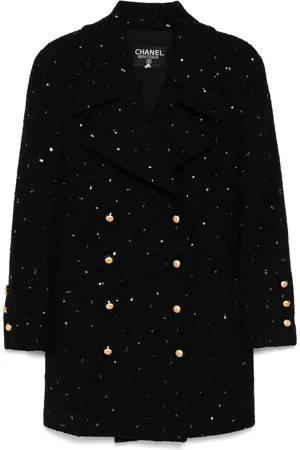 CHANEL 1990-2000 Doppelreihige Jacke