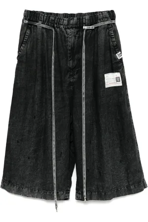 Maison Mihara Yasuhiro Cropped-Hose mit Kordelzug