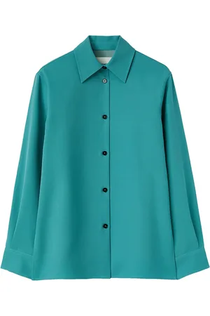 Jil Sander Hemd mit spitzem Kragen