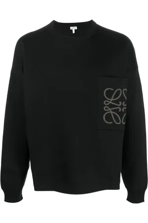 Loewe Pullover mit Intarsien-Logo