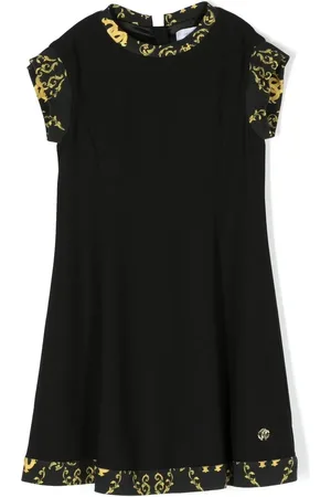 Roberto Cavalli Kleid mit Art-Deco-Print