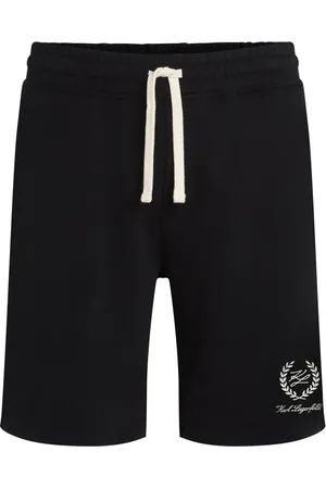Karl Lagerfeld Shorts mit Logo-Stickerei