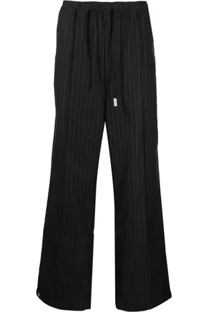 Izzue Gerade Hose mit Nadelstreifen