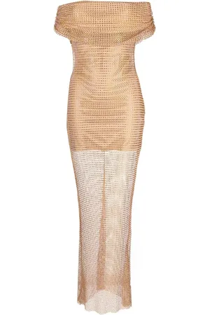 Self-Portrait Maxikleid mit Strass