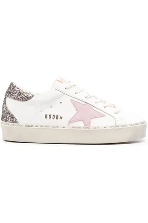 Golden Goose Hi Star Sneakers mit Glitter-Effekt