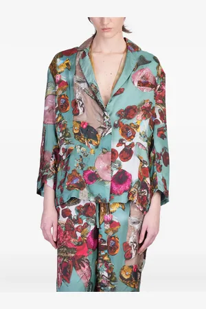 Yavi Floral-print blazer