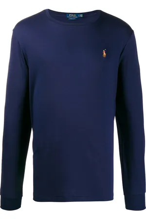 Ralph Lauren Langarmshirt mit Logo-Stickerei