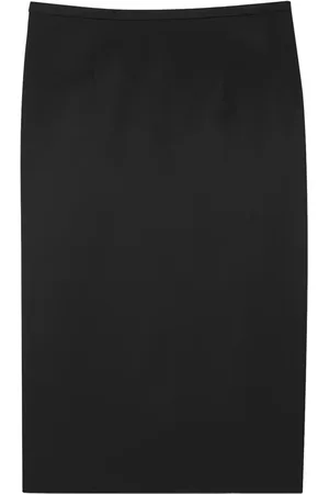 Saint Laurent Bleistiftrock aus Satin