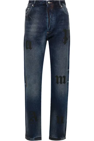 Palm Angels Jeans mit Logo-Print