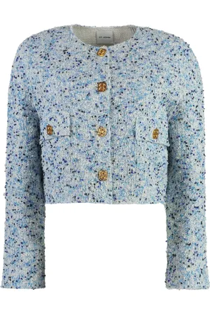 ST. JOHN Cropped-Jacke aus Tweed