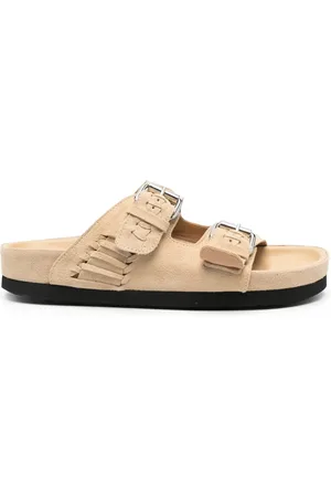 Isabel Marant Lennyo Sandalen aus Raffiabast