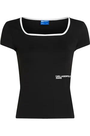 Karl Lagerfeld Milano T-Shirt mit Paspeln