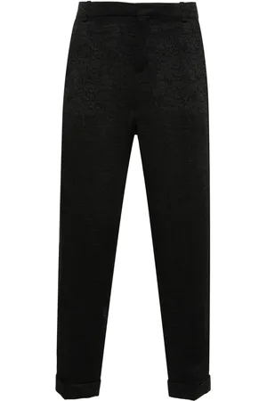 Balmain Cropped-Hose mit Schlangen-Print