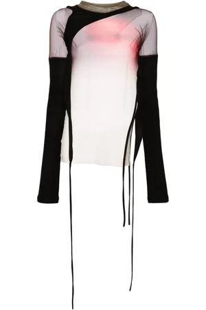 OTTOLINGER Gewickeltes Mesh-Top