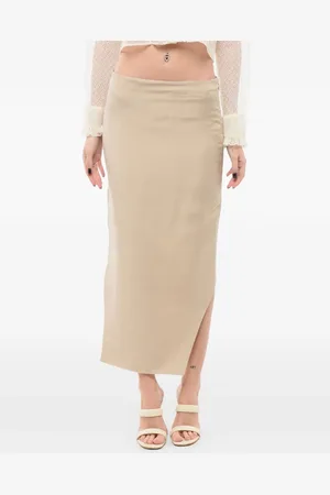 Givenchy Asymmetrischer Seidenrock