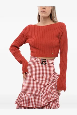 Balmain Cropped-Pullover