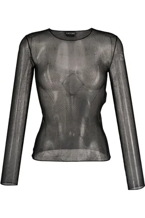 Tom Ford Semi-transparentes Tanktop aus Seide