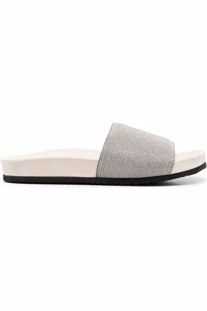 Brunello Cucinelli Pantoletten aus Wildleder