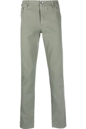 Brunello Cucinelli Gerade Hose im Five-Pocket-Design
