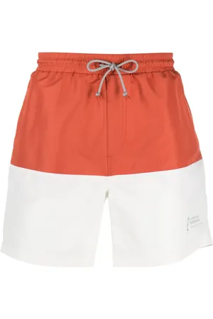 Brunello Cucinelli Badeshorts mit Kontrasteinsätzen