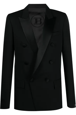 Balmain Sakko mit Schalrevers