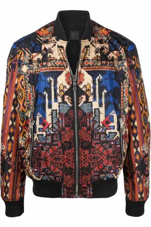 Balmain Wendbare Bomberjacke mit Print