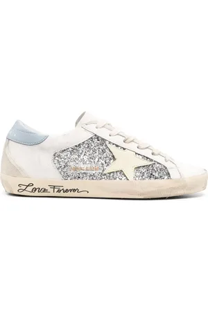 Golden Goose Superstar Sneakers im Glitter-Look