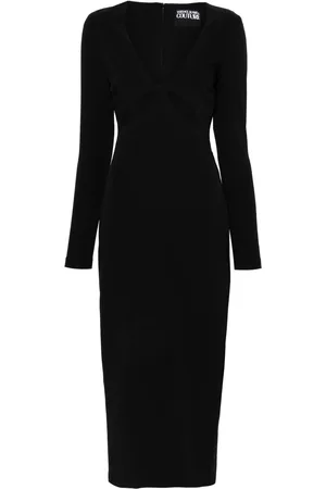VERSACE Midikleid mit Cut-Outs