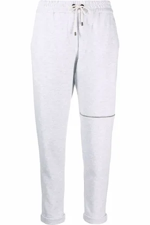 Brunello Cucinelli Jogginghose mit Streifendetail