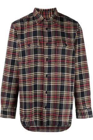 Filson Kariertes Flanellhemd im Vintage-Look