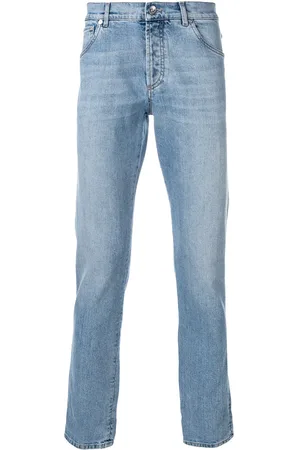 Brunello Cucinelli Tief sitzende Skinny-Jeans