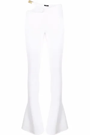 Balmain Bootcut-Leggings mit Cut-Out