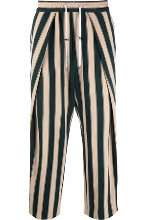 Balmain Gestreifte Cropped-Hose