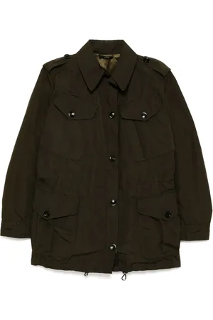Tom Ford Military-Jacke mit Kordelzug