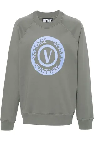 VERSACE Sweatshirt mit Logo-Print