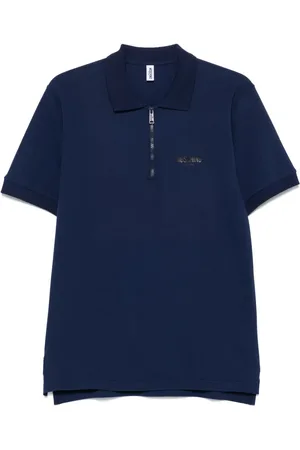 Moschino Poloshirt mit Logo-Print