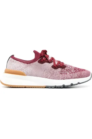 Brunello Cucinelli Sneakers mit gestricktem Obermaterial